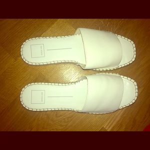 sandals white